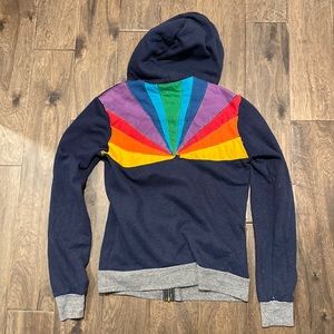 Aviator nation zip up hoodie